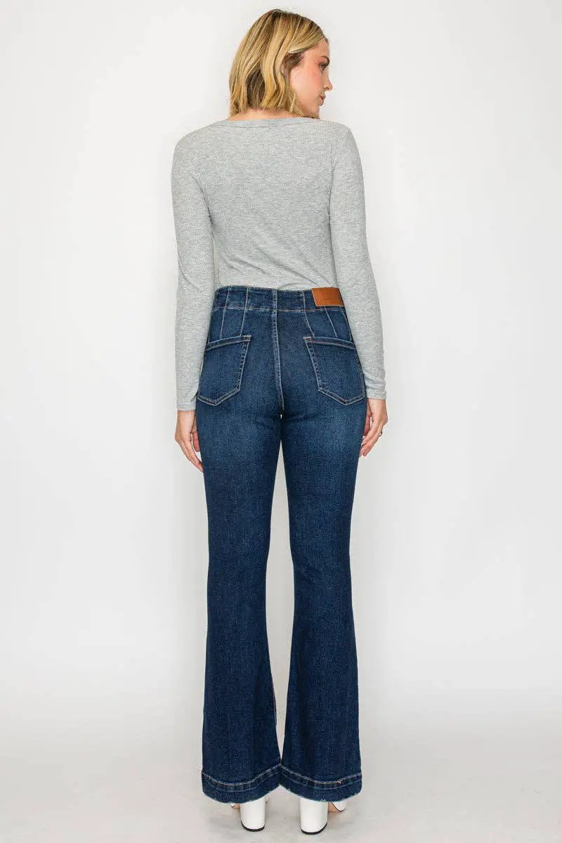 ARTEMIS VINTAGE Artemis Vintage “Curve Authority” Tummy Control + Hip Lifter Modern Flare Jeans - Jeans