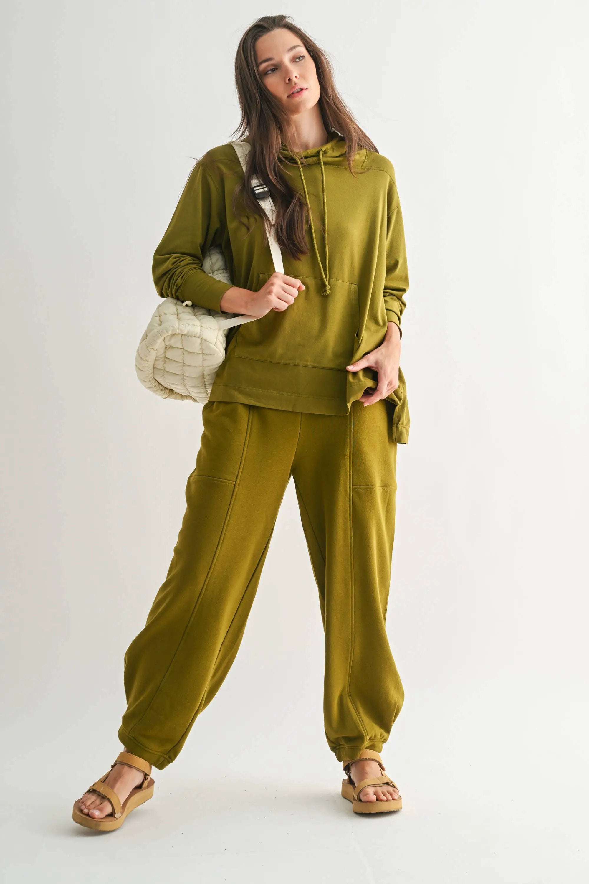 Mono B Mono B - Fieldstone Pima Cotton Hoodie in Camo Green - Hoodies Mono B - Fieldstone Pima Cotton Hoodie Rich text editor