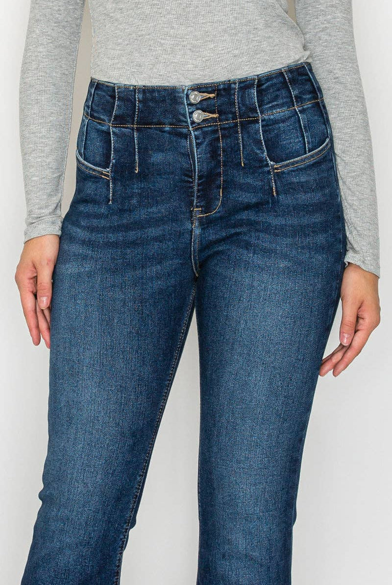 ARTEMIS VINTAGE Artemis Vintage “Curve Authority” Tummy Control + Hip Lifter Modern Flare Jeans - Jeans