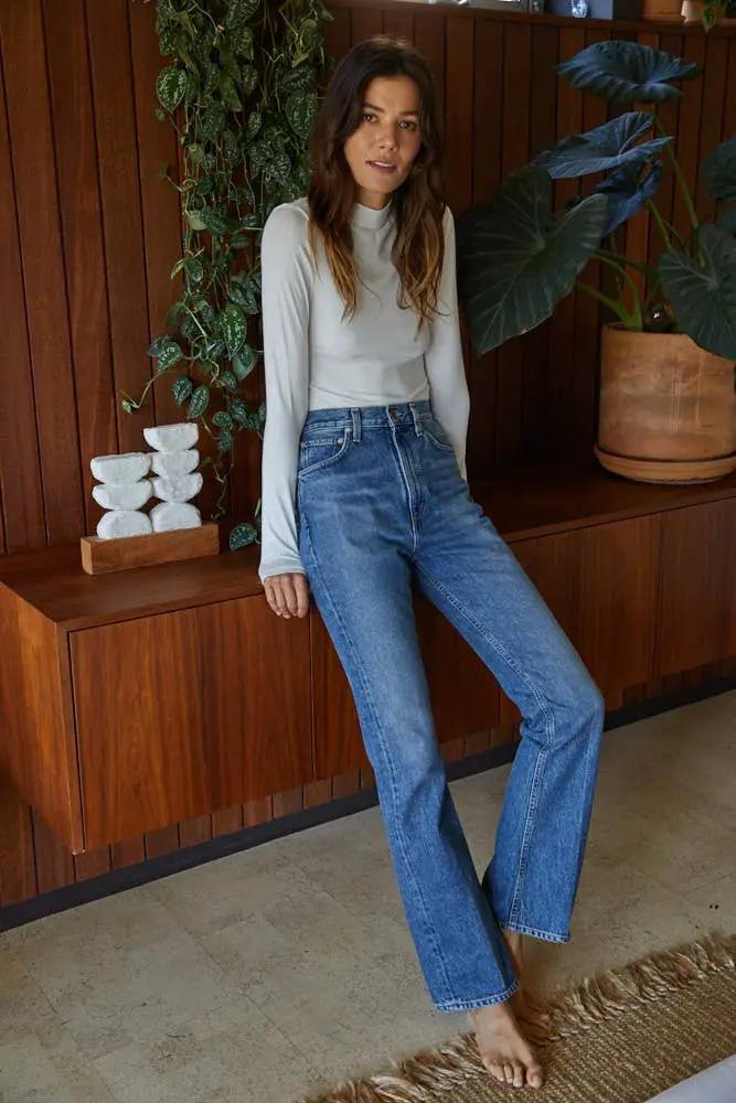 By Together The Perfect Layering Turtleneck Long Sleeve Top - Sweaters Layering Turtleneck Long Sleeve Top