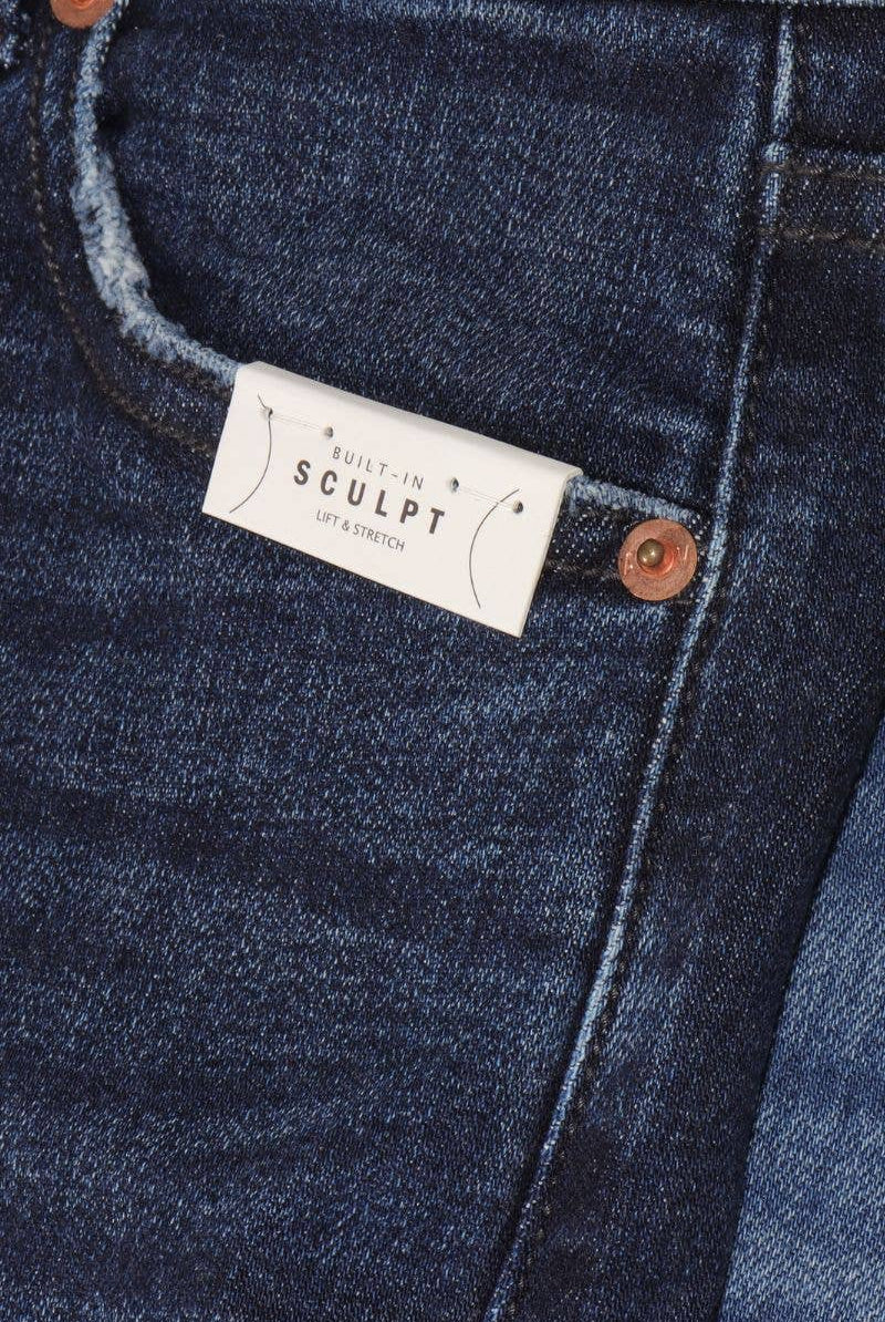ARTEMIS VINTAGE Artemis Vintage Tummy Control High Rise Straight Jeans - Jeans