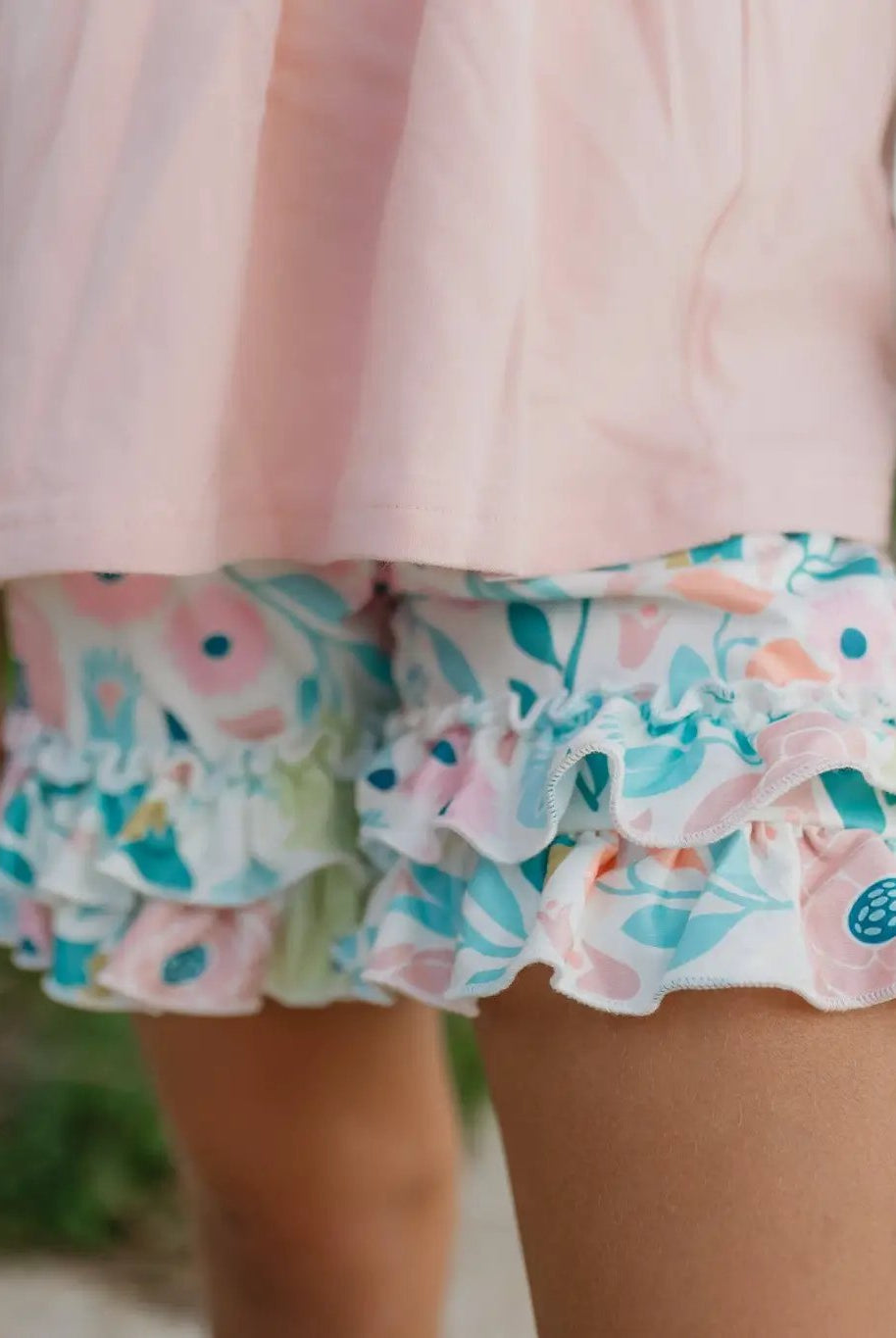 Adorable Sweetness The Sweet Peony Ruffle Set - Outfit Sets