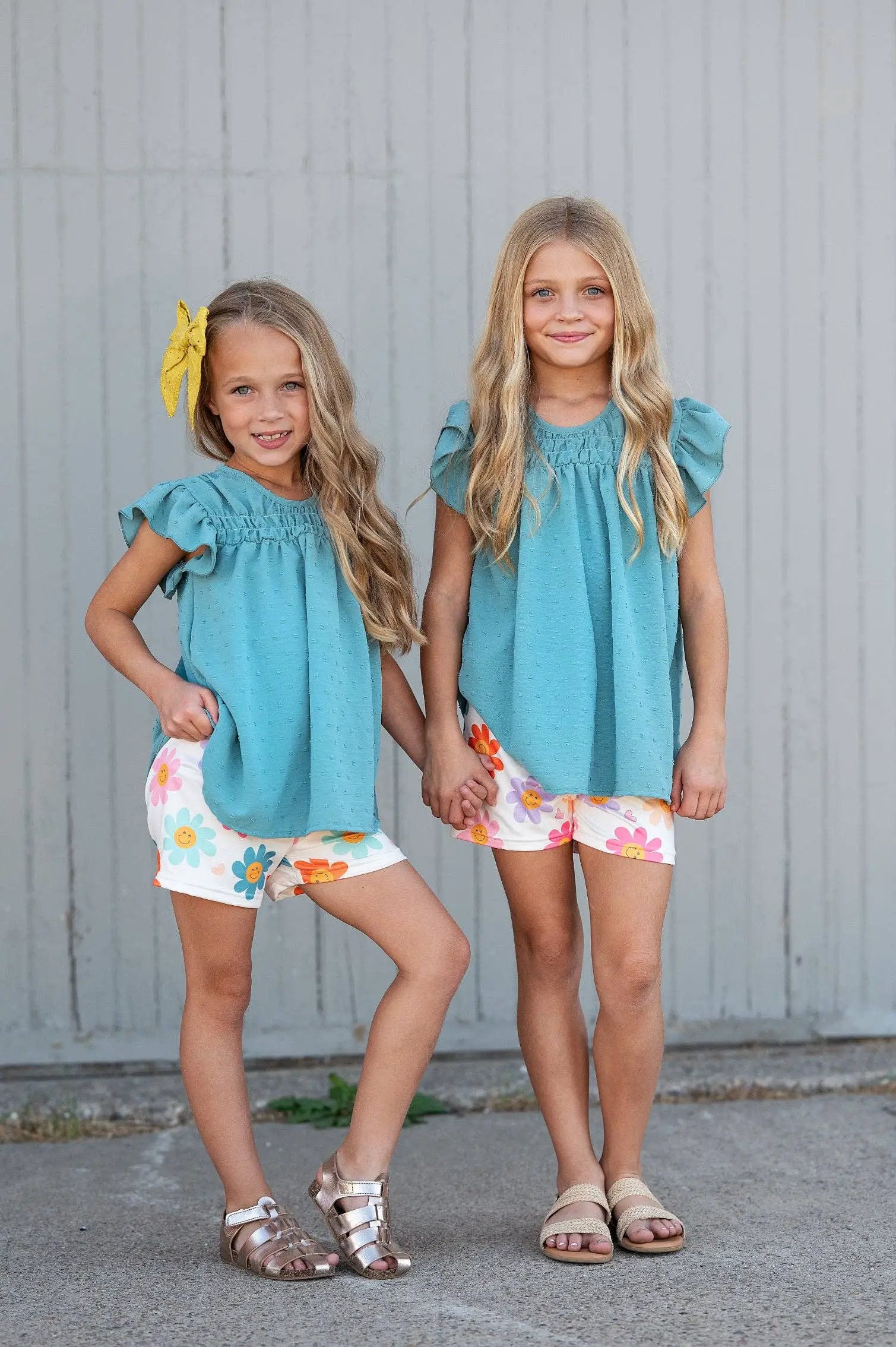 Adorable Sweetness The Retro Flower Power Cutie Set - Outfit Sets
