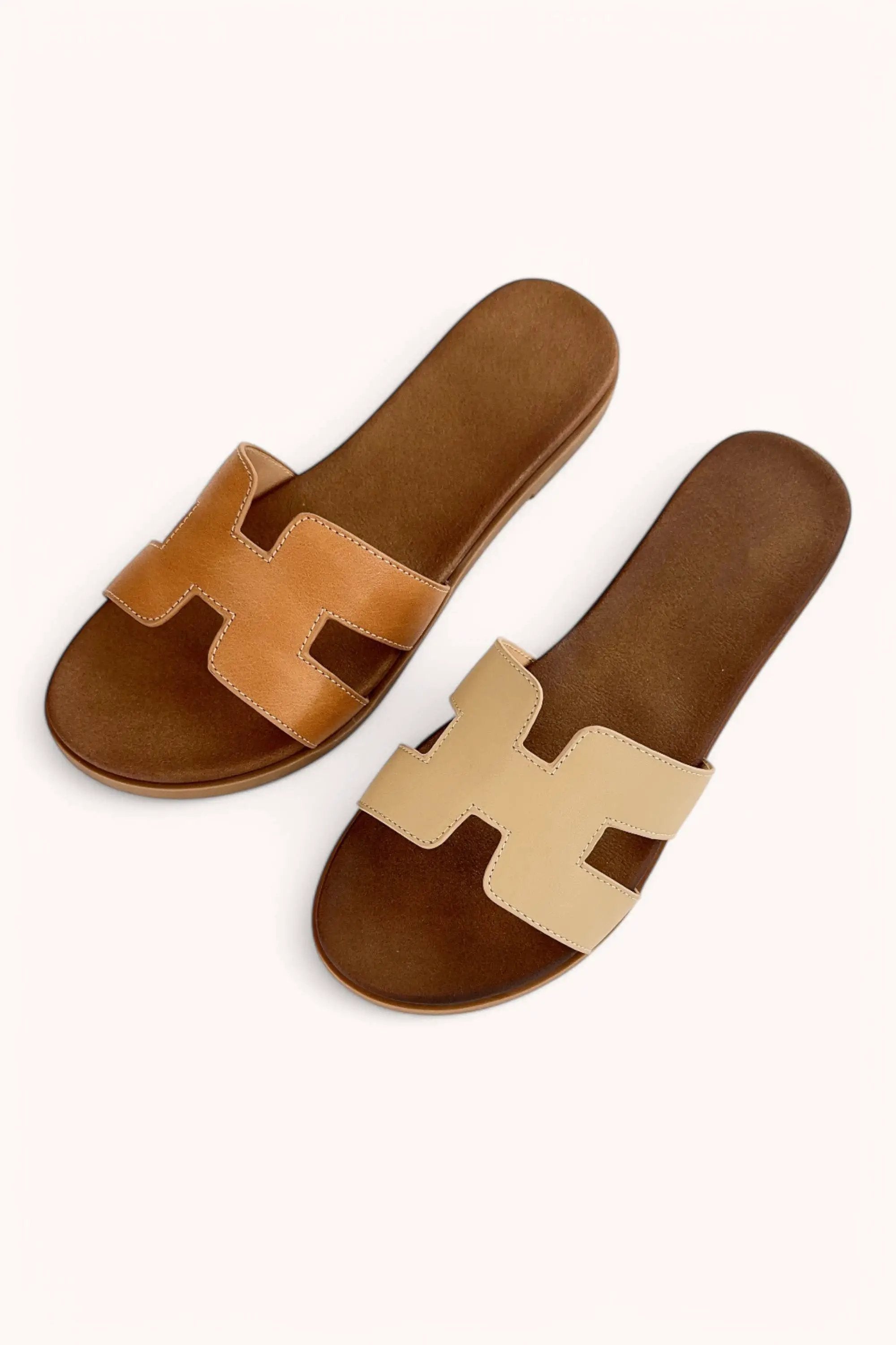 CCOCCI CCOCCI CUT-OUT DESIGN UPPER SLIP ON SANDALS - Flats Cut out design upper sandal