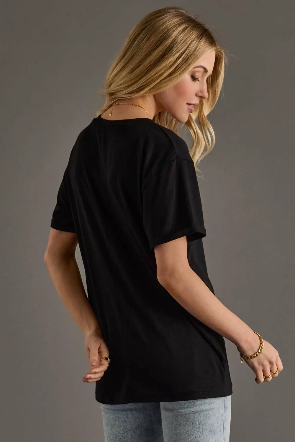 Panache Apparel Co. The Support Live Music Tee: Black - T-Shirts