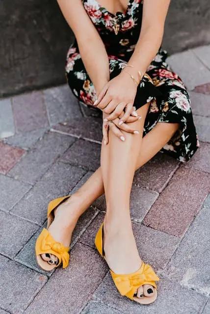 Rollasole Here Comes The Sun Peep Toe Flats - Flats