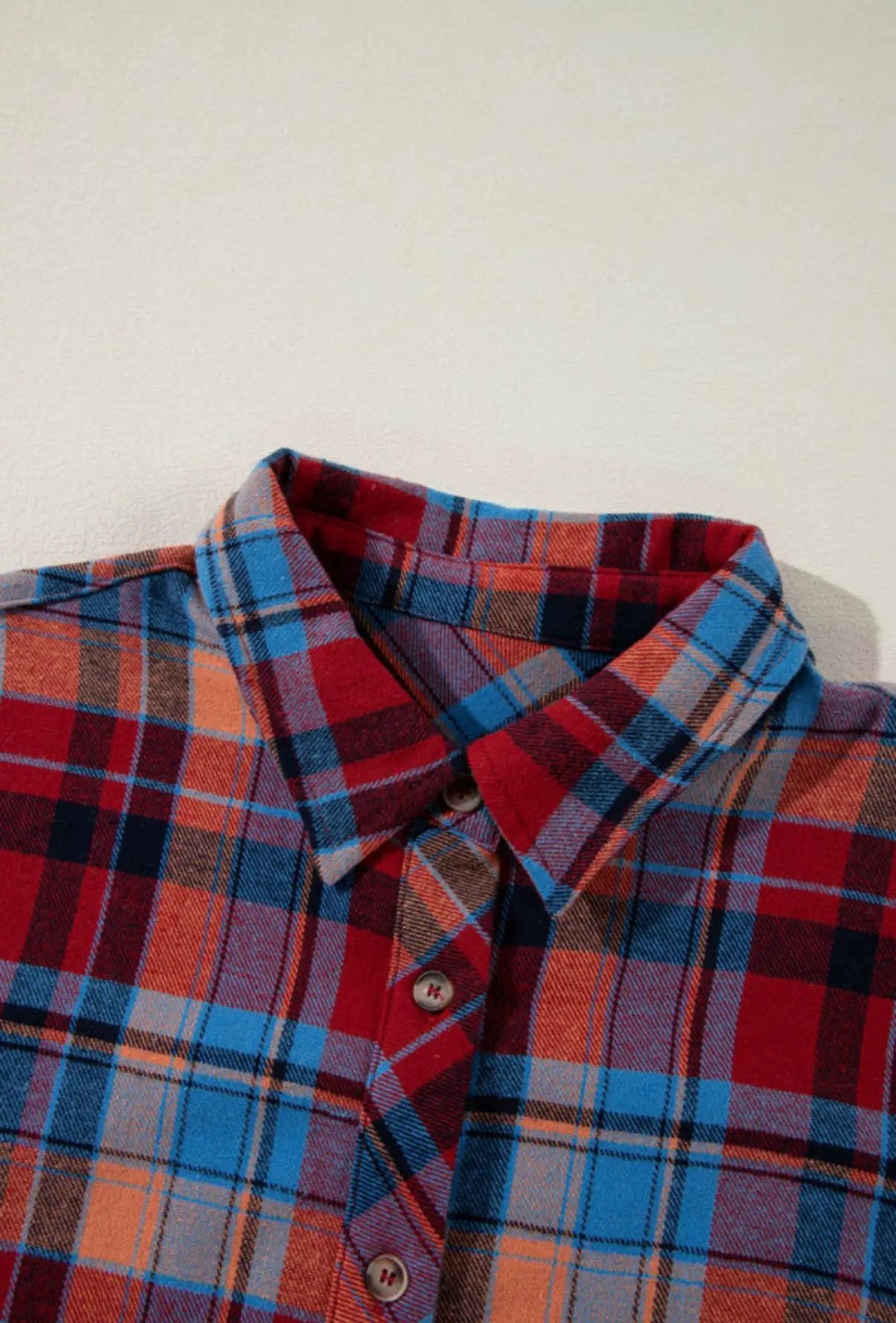 Grateful Threads Boutique Pumpkin Patch Plaid Oversized Flannel - Shirts