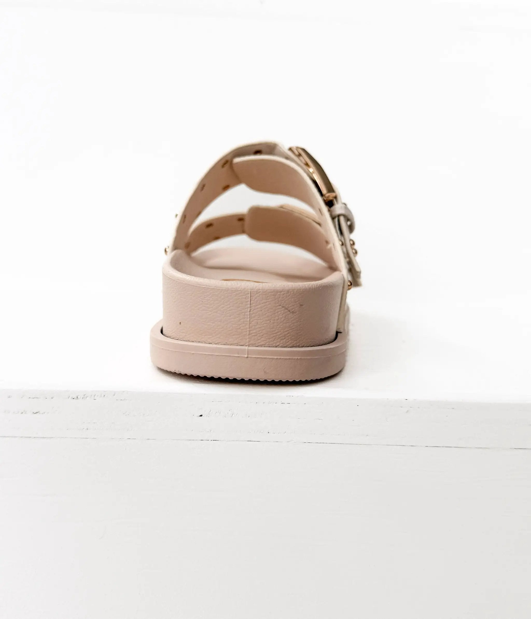 Naughty Monkey The Marigold Sandals: Cream - Sandals
