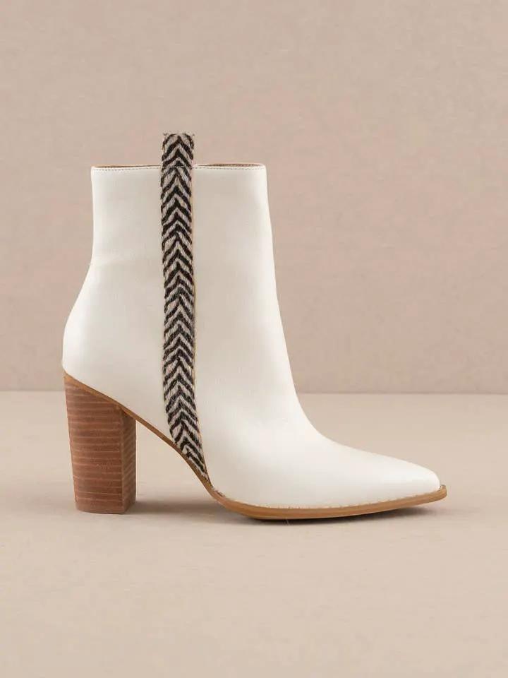 Oasis Society The Lana Animal Print Bootie - Boots