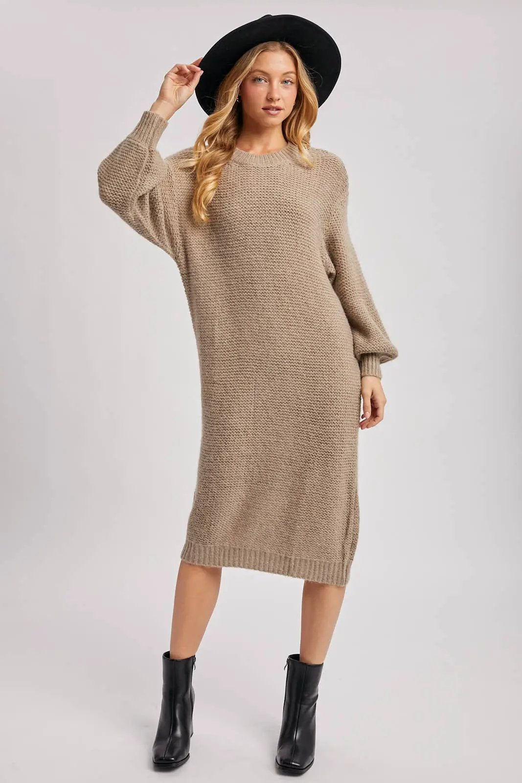 Bluivy Bluivy - Sunday Stroll Oversized Knit Dress - Dresses