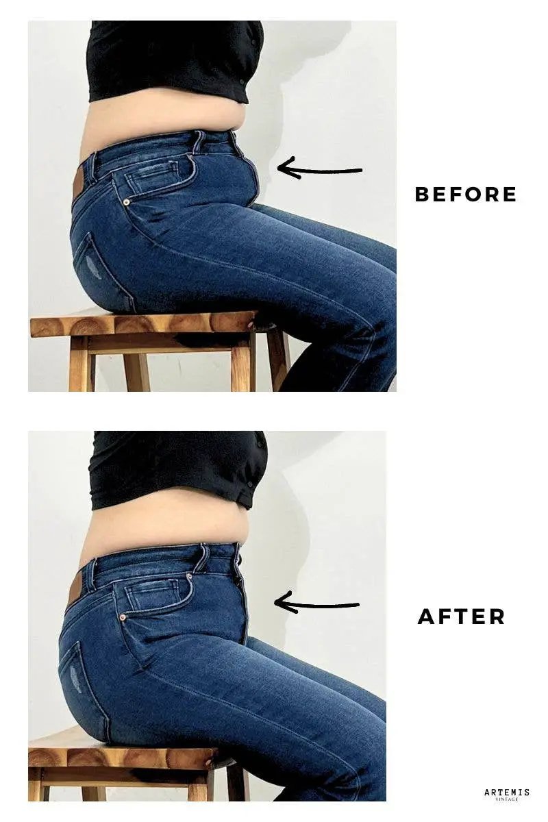 ARTEMIS VINTAGE Artemis Vintage Corset High Rise Super Stretch Skinny Jeans - Jeans