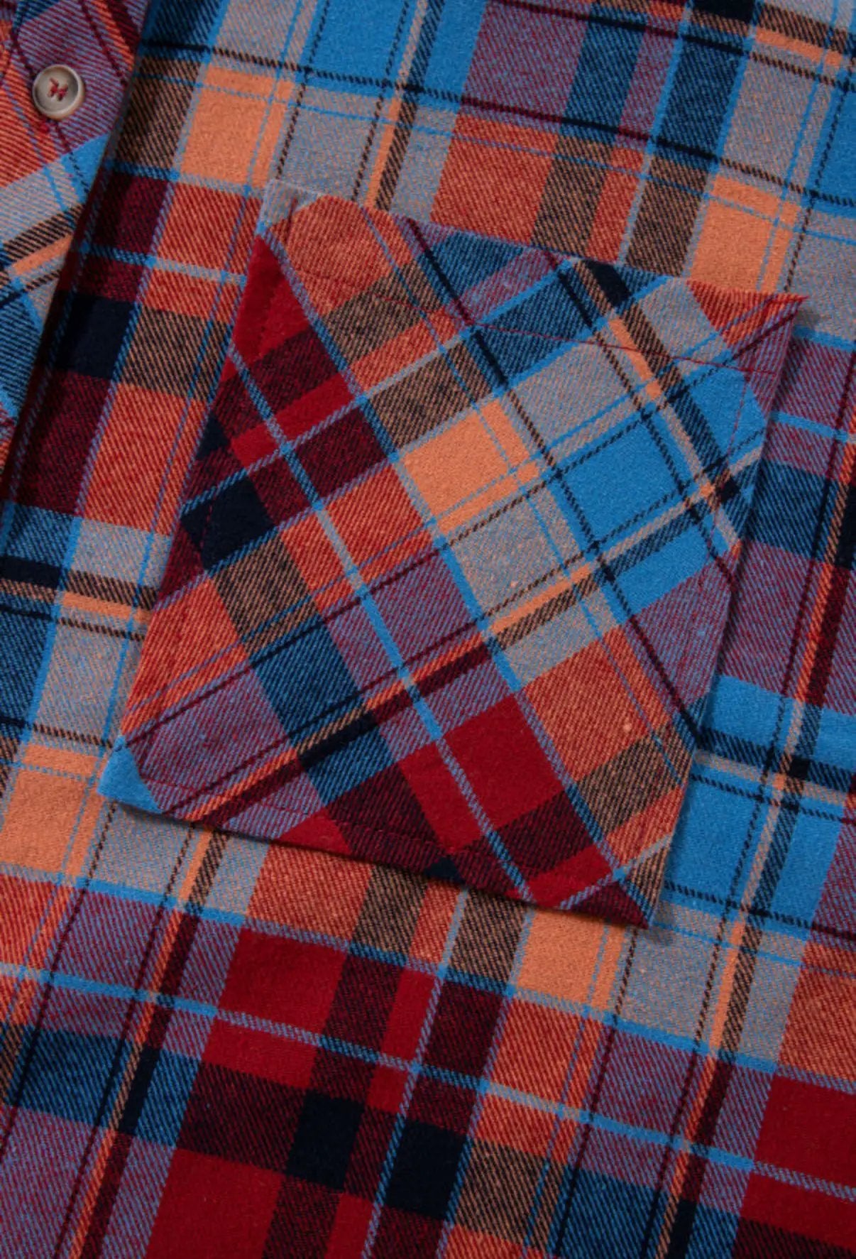 Grateful Threads Boutique Pumpkin Patch Plaid Oversized Flannel - Shirts
