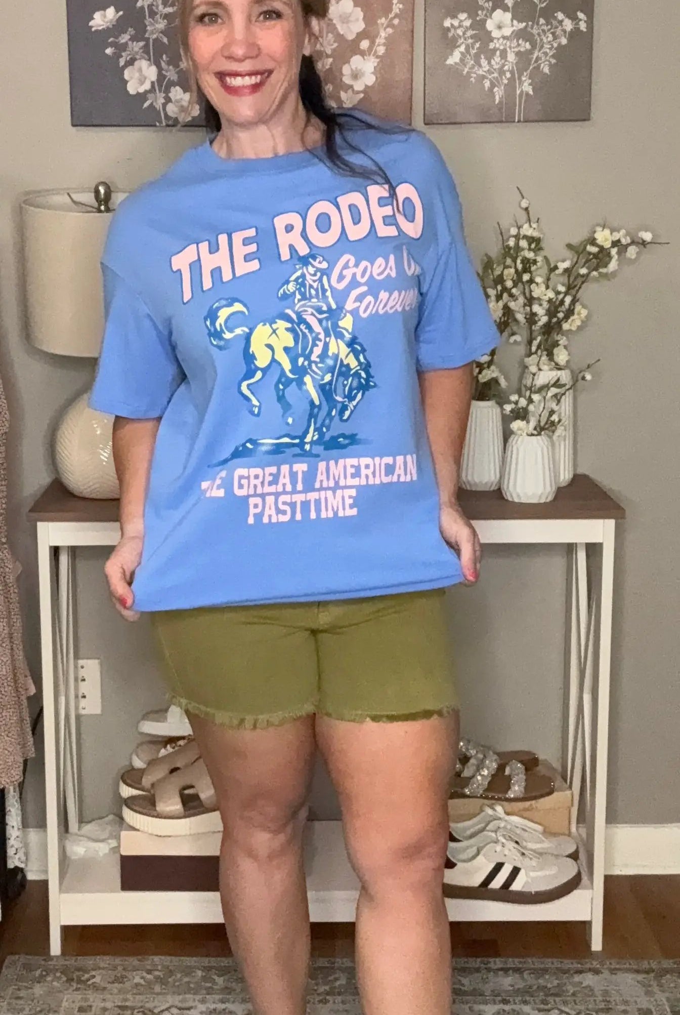 Grateful Threads Boutique Rodeo Forever Graphic Tee - T-Shirts Rodeo Tee