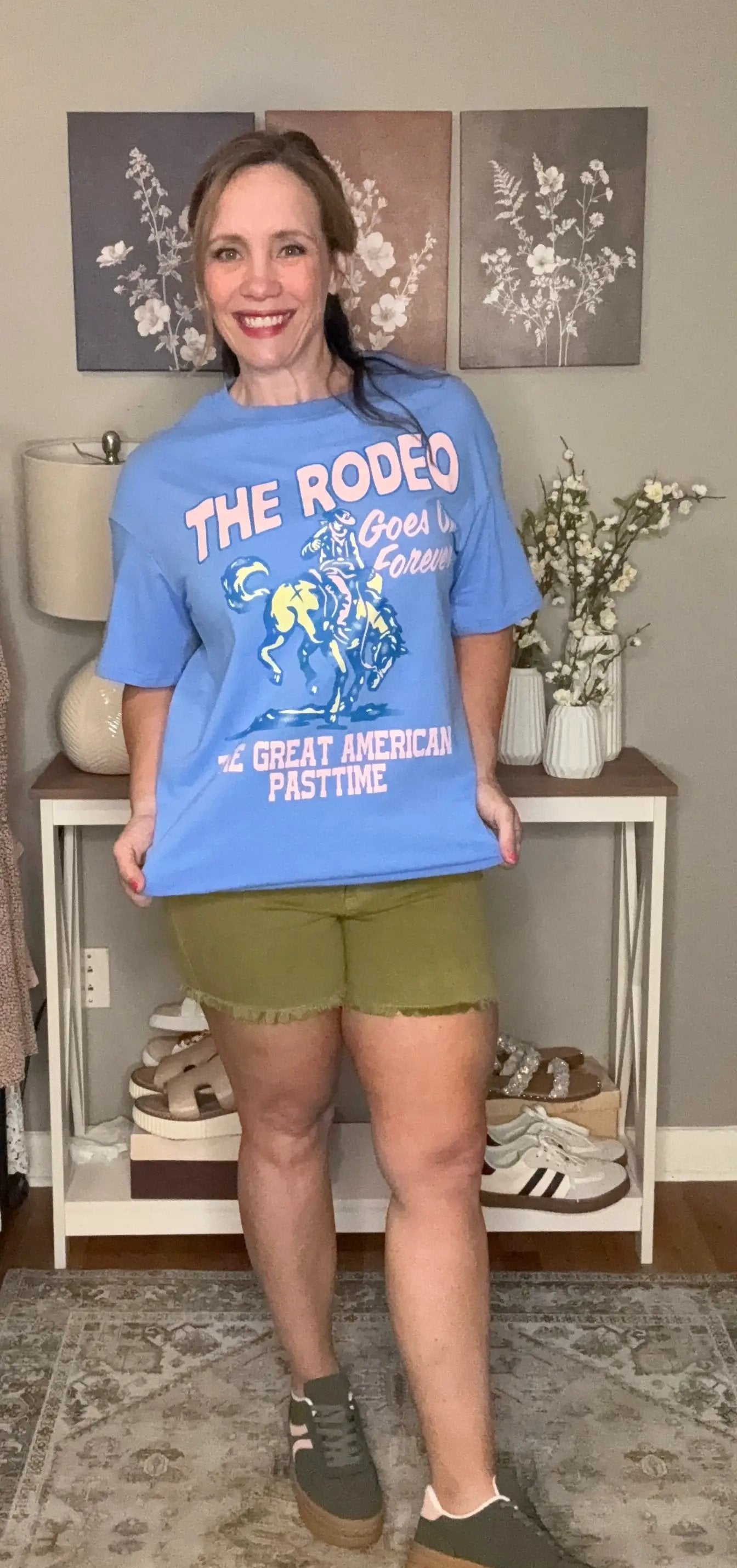 Grateful Threads Boutique Rodeo Forever Graphic Tee - T-Shirts Rodeo Tee