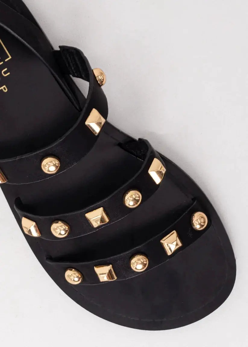 Shu Shop Shu Shop DAPHNE: Black - Sandals