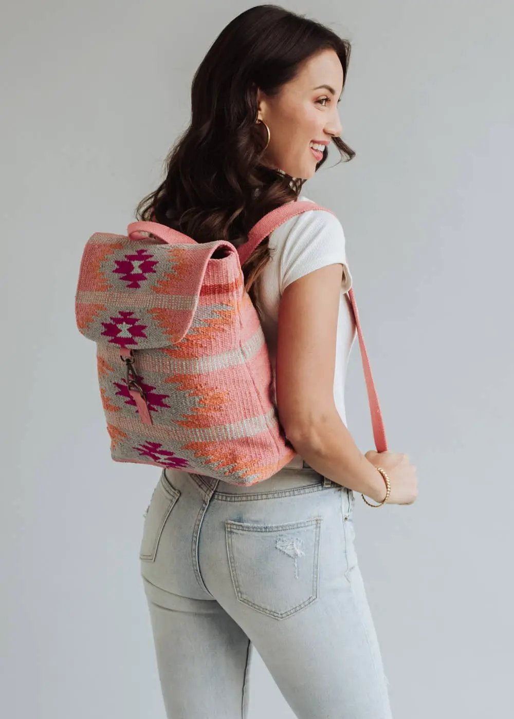Panache Apparel Co. The Desert Daydream Aztec Backpack - Backpacks