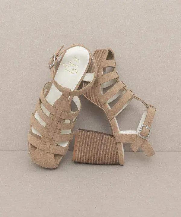 Oasis Society The Hailee Gladiator Heel - Heels