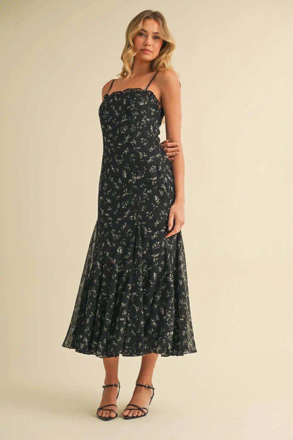 Klesis The Garden Grace Mermaid Midi Dress - Dresses