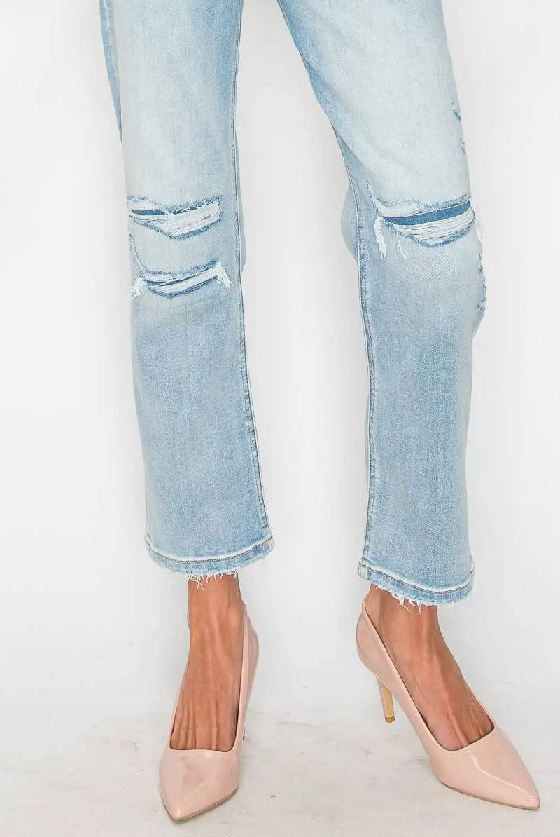 ARTEMIS VINTAGE Artemis Vintage High Rise Straight Jeans - Jeans