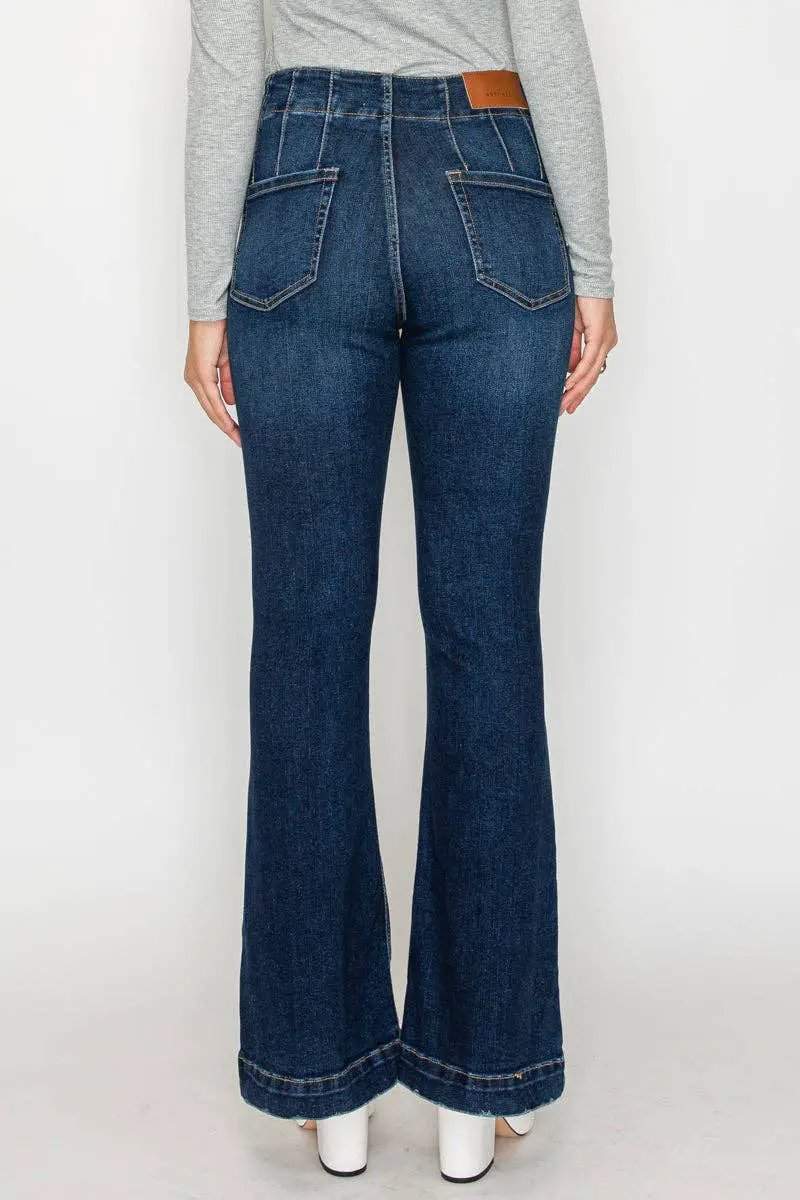 ARTEMIS VINTAGE Artemis Vintage “Curve Authority” Tummy Control + Hip Lifter Modern Flare Jeans - Jeans