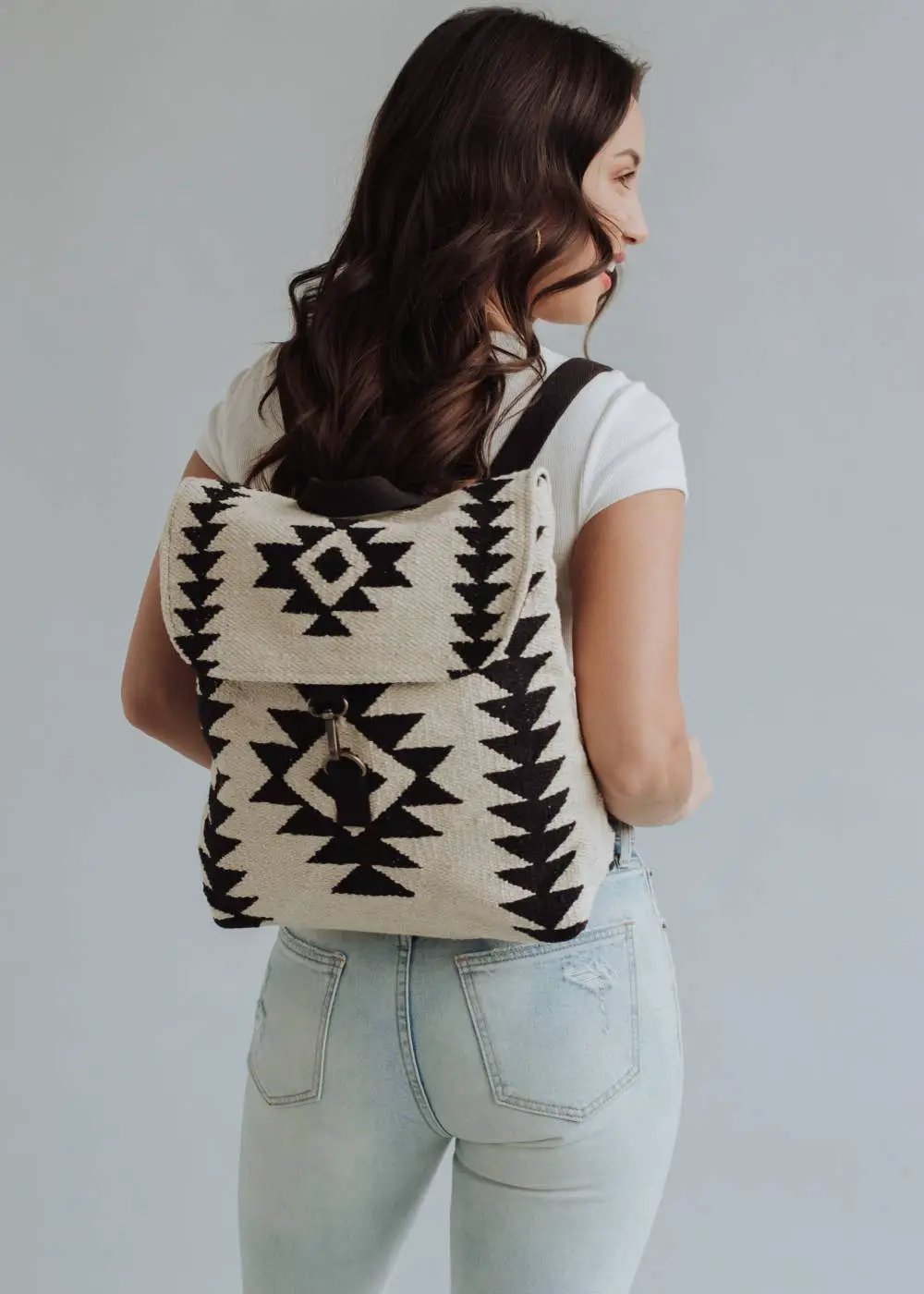 Panache Apparel Co. The Desert Rhythm Aztec Backpack - Backpacks