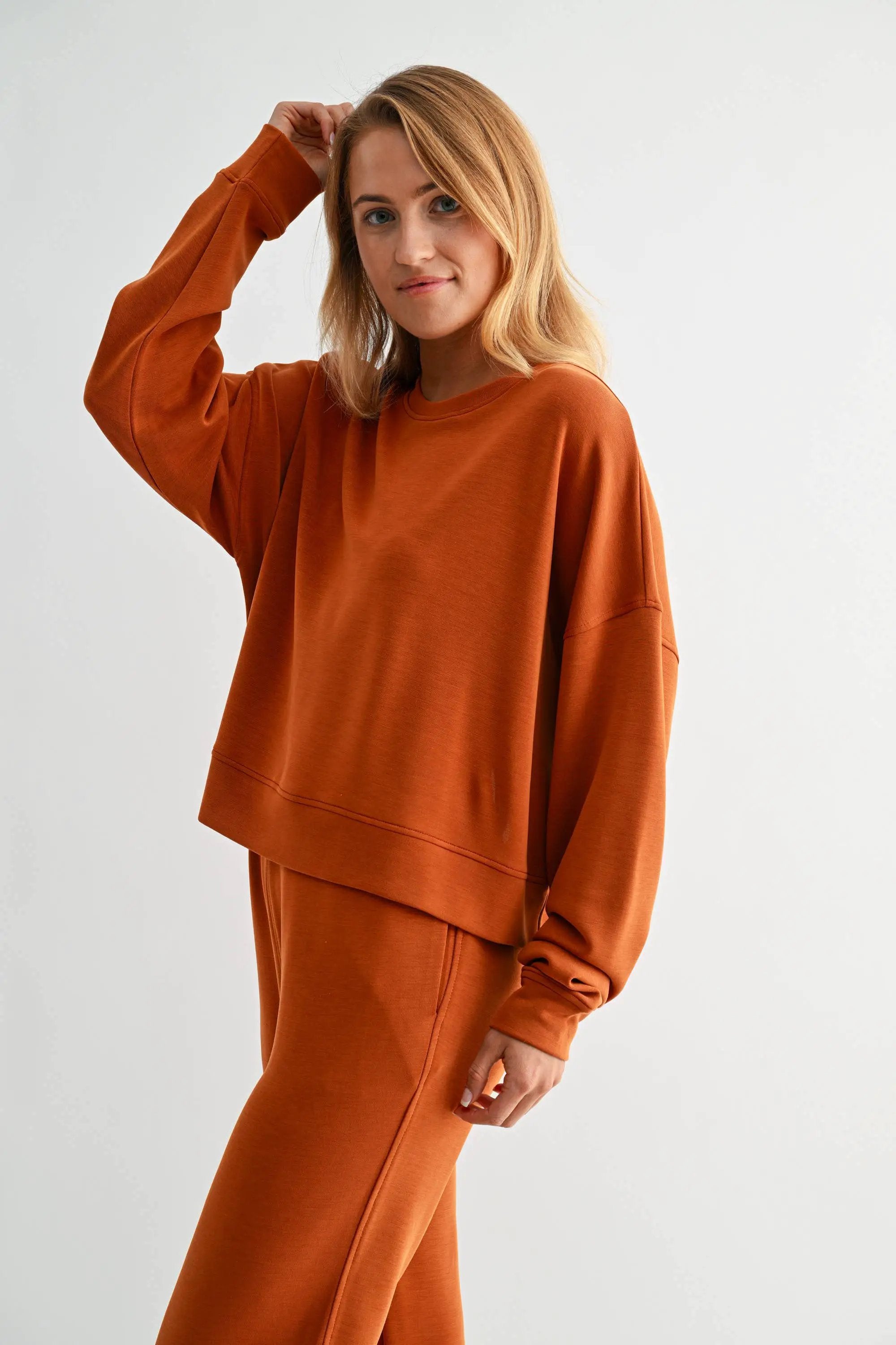 Mono B Mono B - Laguna Dropped Shoulder Sweatshirt - Sweatshirts Mono B - Laguna Dropped Shoulder Sweatshirt