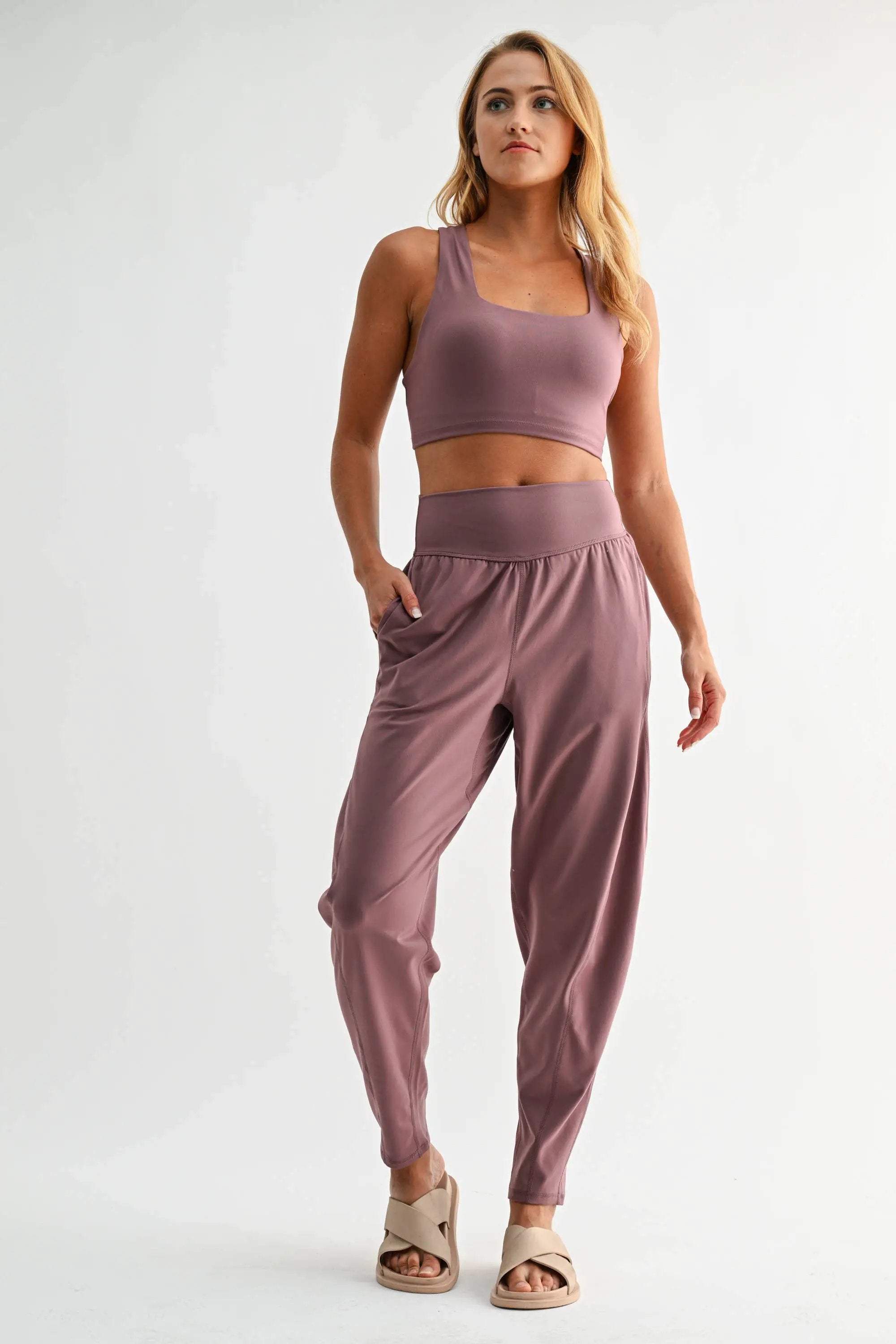 Mono B Mono B - Venice FlowBarrel Active Pants - Training Pants Mono B - Venice FlowBarrel Active Pants