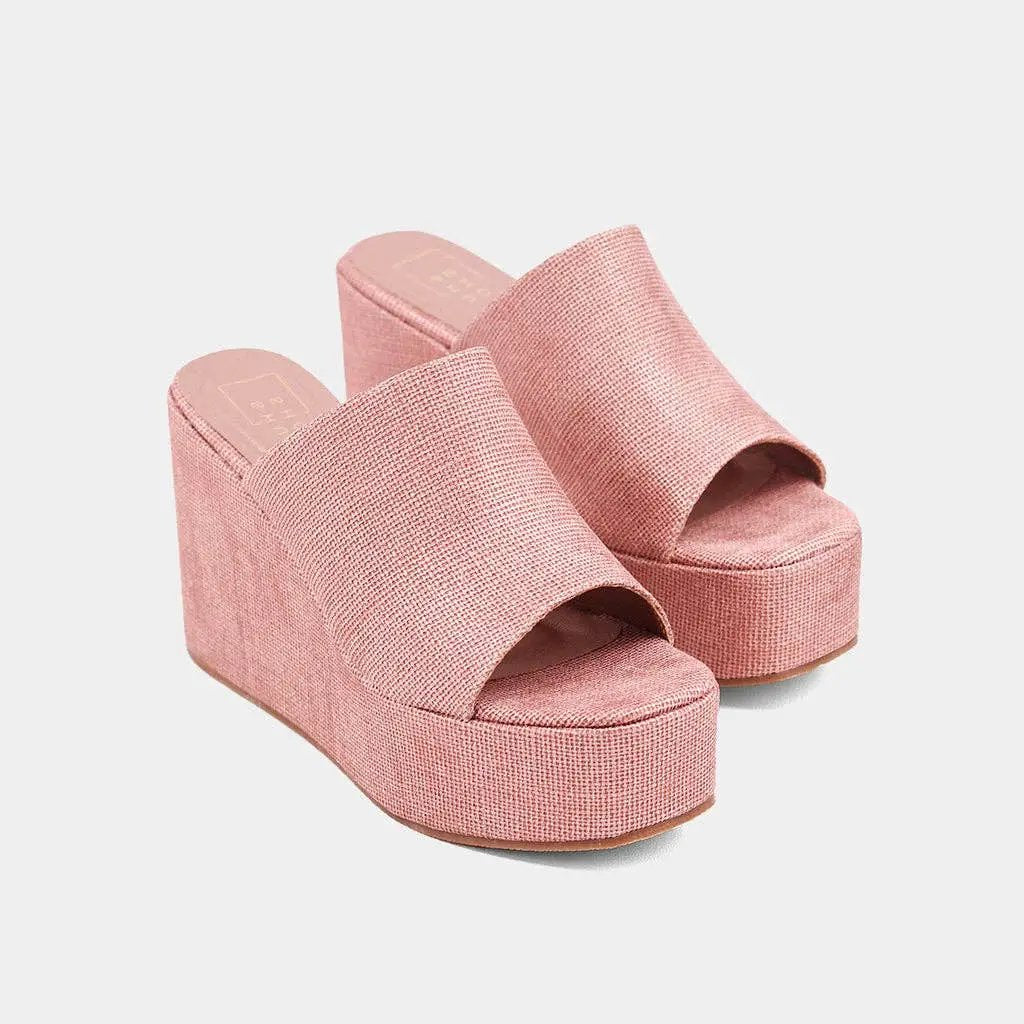 Shu Shop Shu Shop ILARIA: Woven Blush - Heels