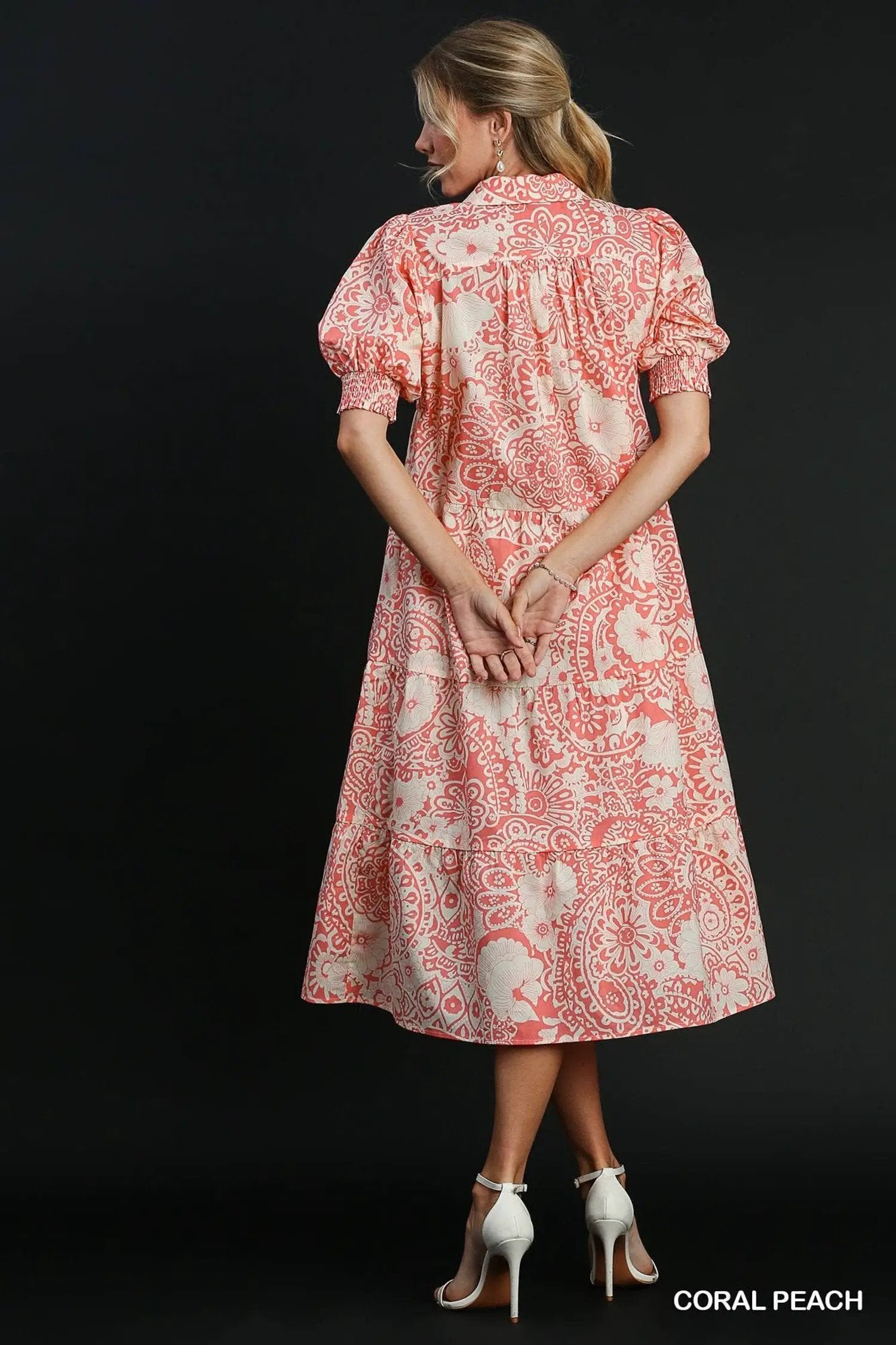 Umgee The Sweet Escape Tiered Midi Dress - Dresses