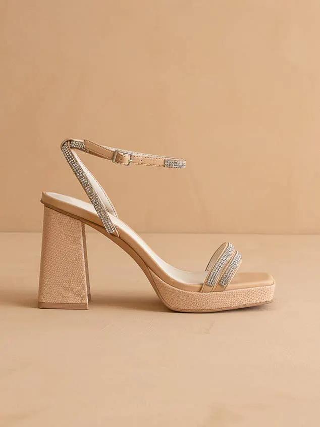 OASIS SOCIETY The Suva Strappy Heel Sandal - Heels