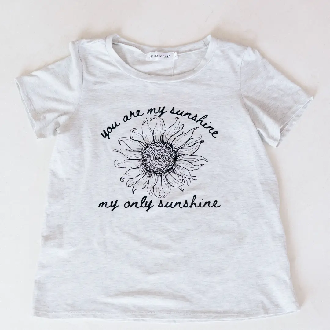 HAHA MAMA Clothing HAHA MAMA Clothing - You Are My Sunshine, My Only Sunshine- Mommy - T-Shirts