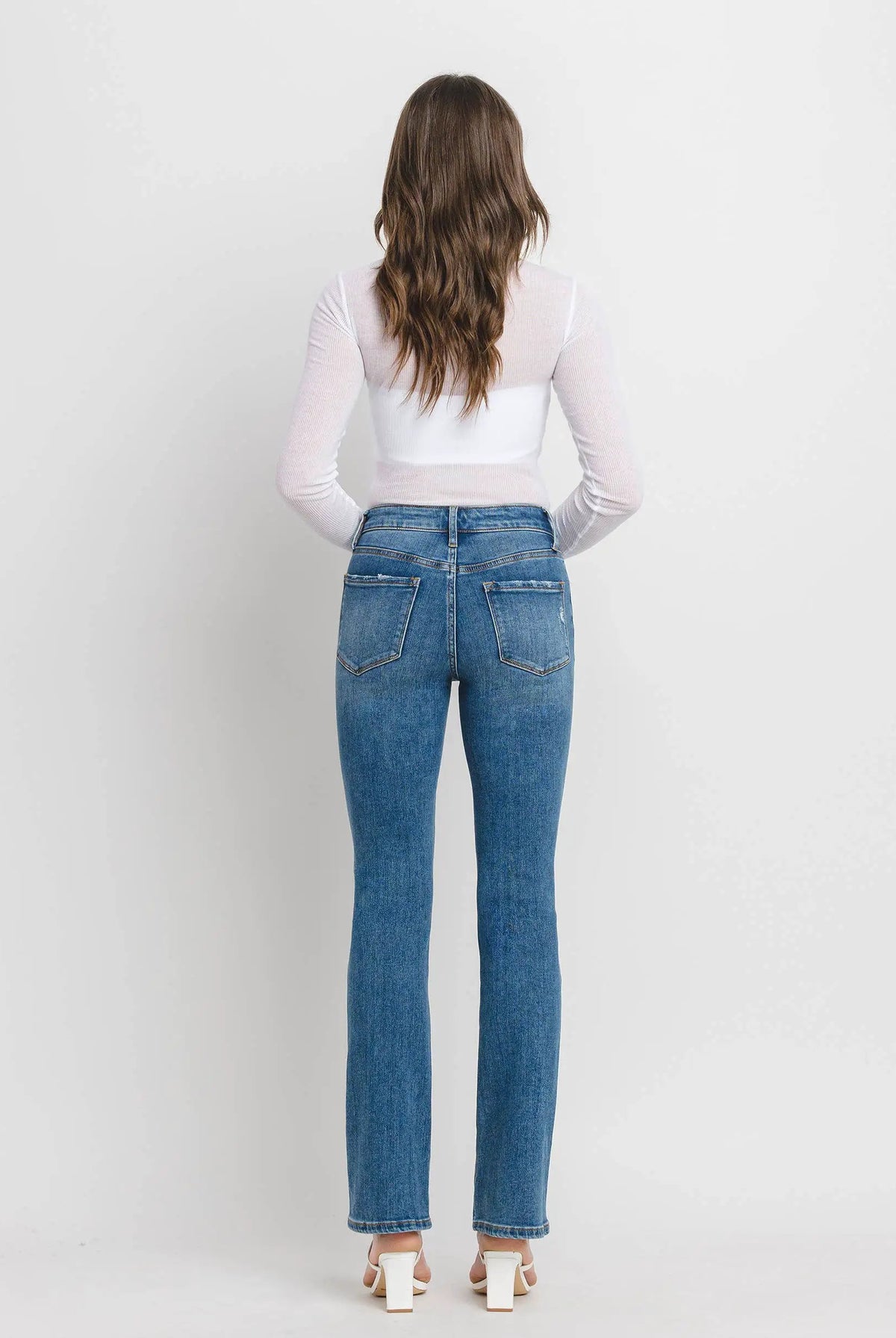 VERVET by FLYING MONKEY VERVET High Rise Bootcut Jeans - Jeans