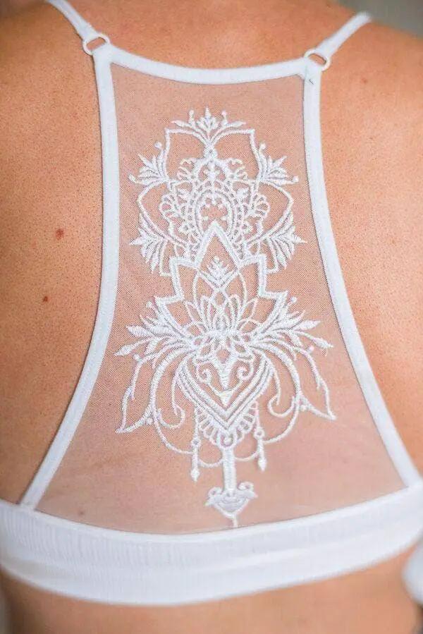 Three Bird Nest Three Bird Nest - Tattoo Bralette - Camisoles Three Bird Nest - Tattoo Bralette