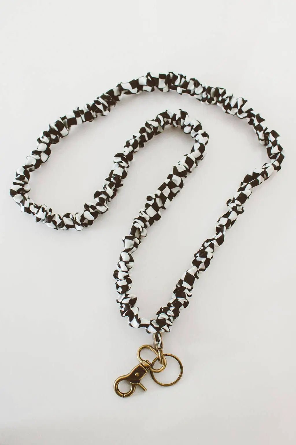 Shop ANDi Black Checkerboard Lanyard - Lanyards