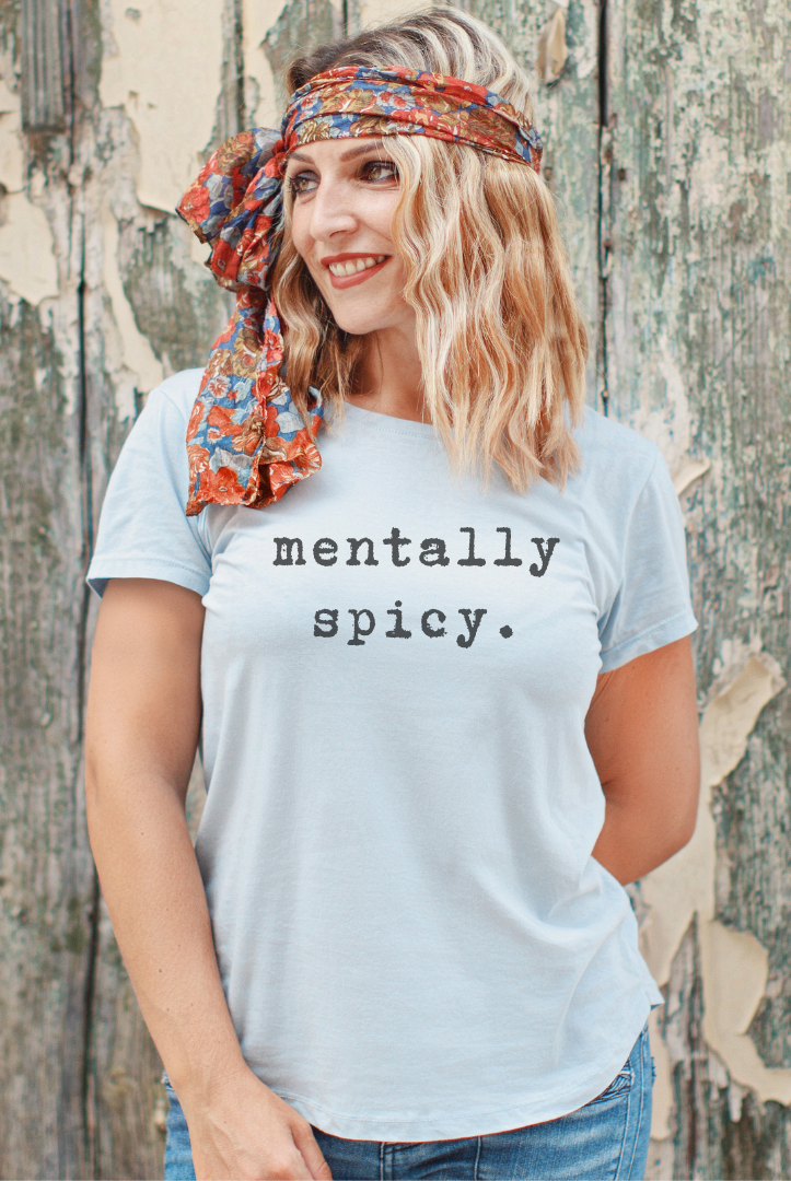 Funk Town Tees Funk Town Tees - Mentally Spicy Graphic Tee - T-Shirts