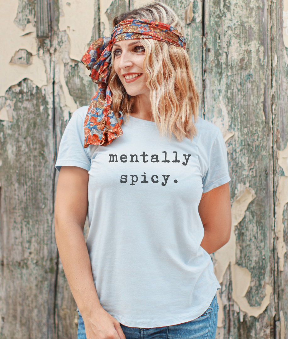 Funk Town Tees Funk Town Tees - Mentally Spicy Graphic Tee - T-Shirts