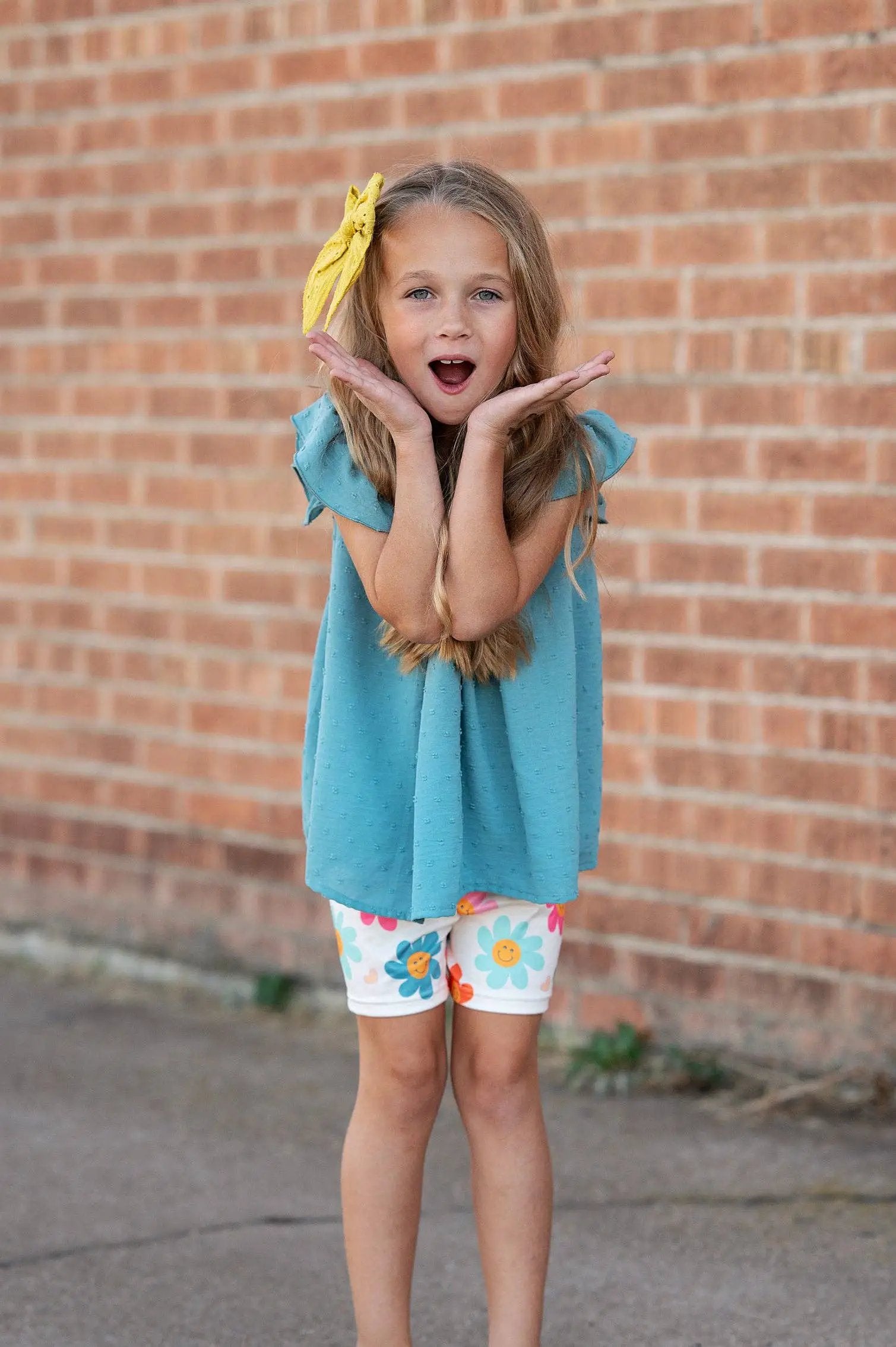 Adorable Sweetness The Retro Flower Power Cutie Set - Outfit Sets