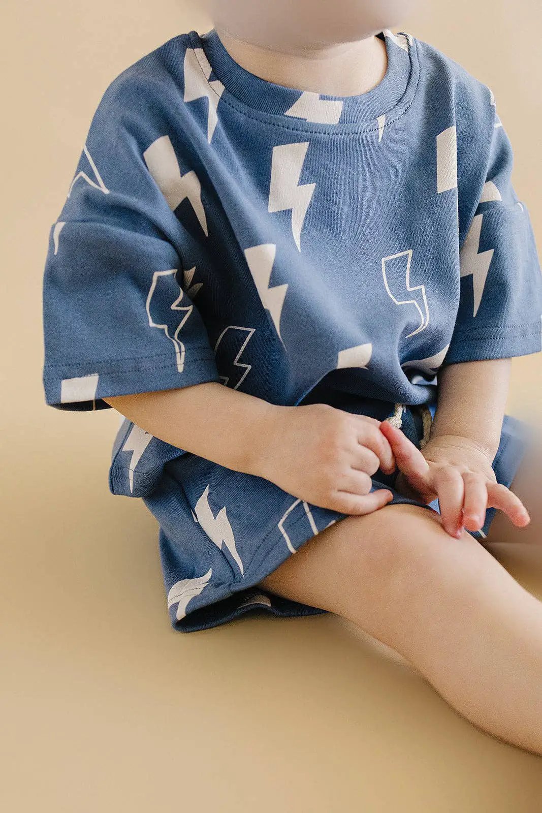 Lucky Panda Kids Blue Bolt Lounge Set - Baby & Children's Outfits