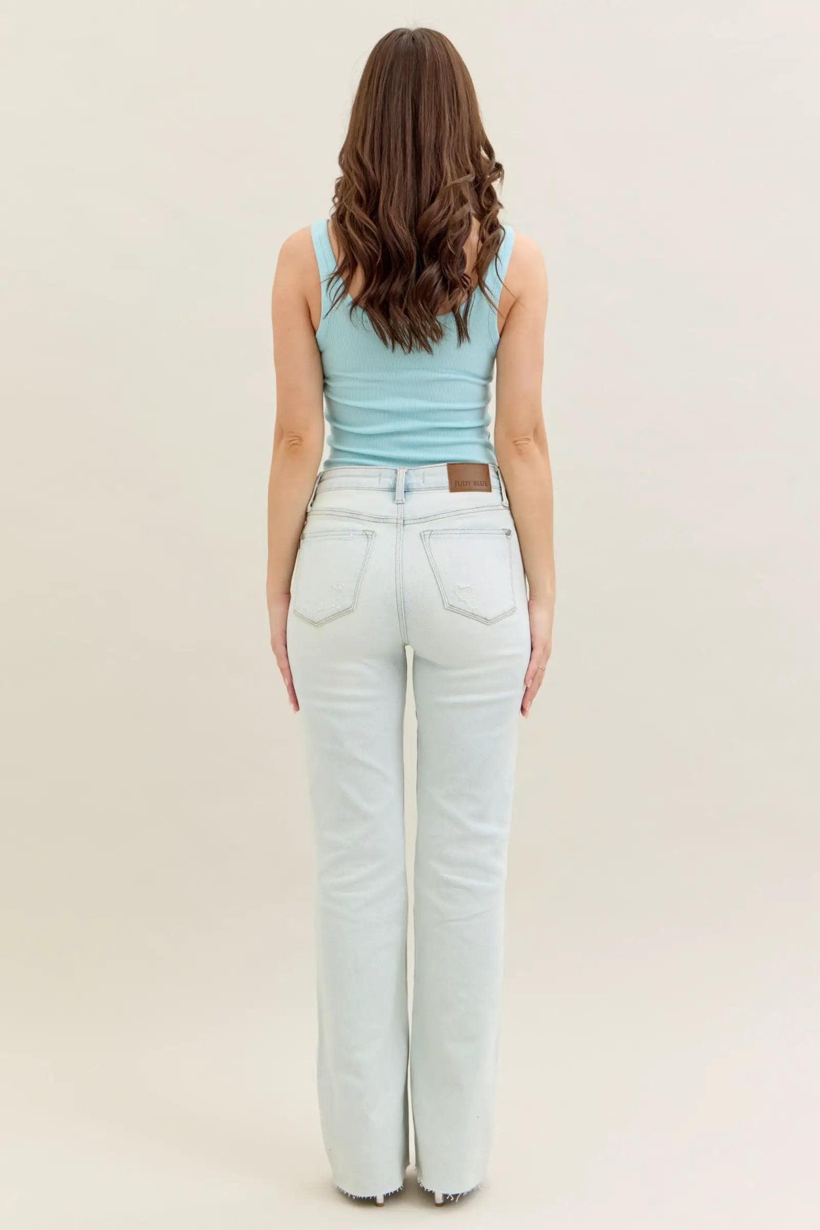 Judy Blue Judy Blue Mid Rise Destroy & Fray Bootcut - Jeans Judy Blue Mid Rise Destroy & Fray Bootcut