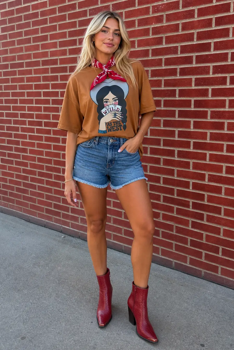 Grateful Threads Boutique The Wild As The West Graphic Tee - T-Shirts