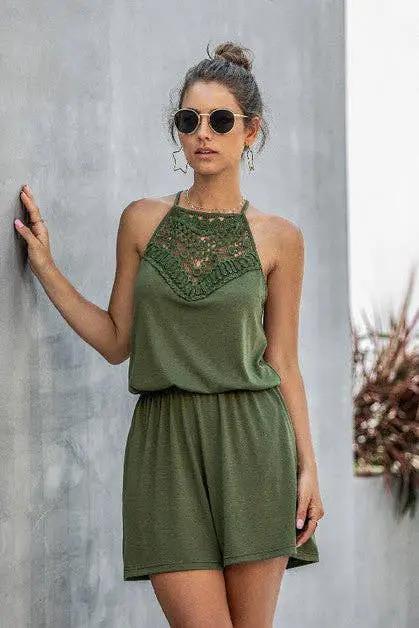 Supreme Fashion Laced in Love Romper - One-Pieces