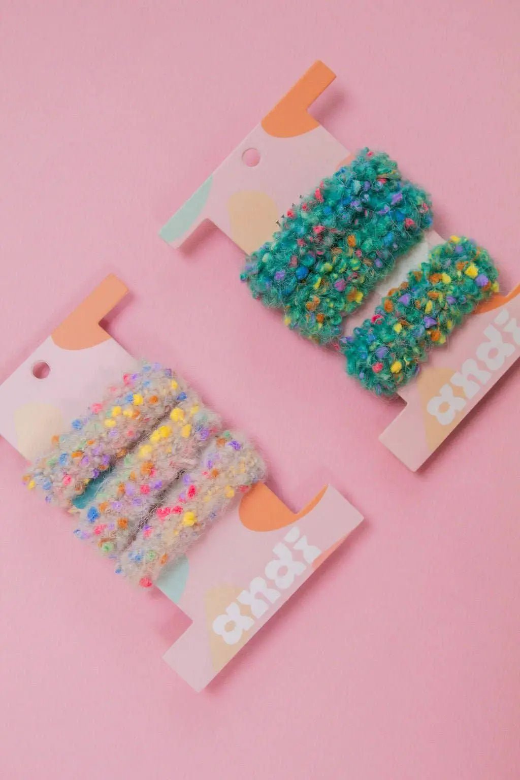Shop ANDi Pom Pom Hair Tie 3-Pack - Ponytail Holders