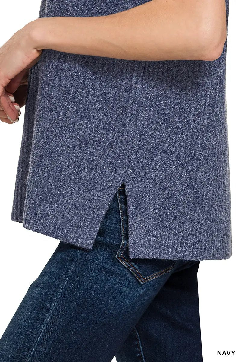 Zenana Zenana V-Neck Sweater Vest - Sweaters Zenana V-Neck Sweater Vest