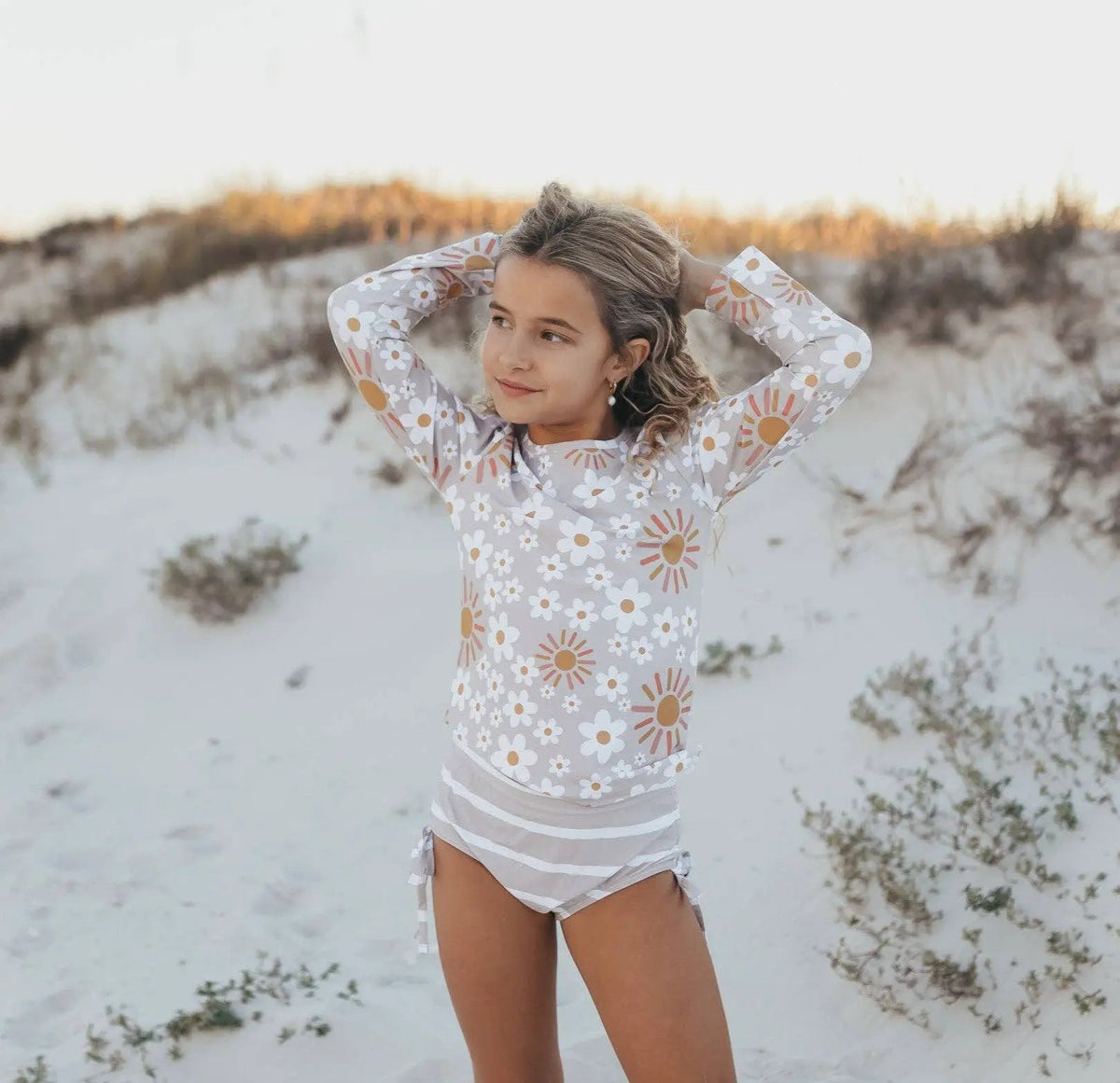 Oopsie Daisy The Daisy Wave Rash Guard Set - Rash Guards