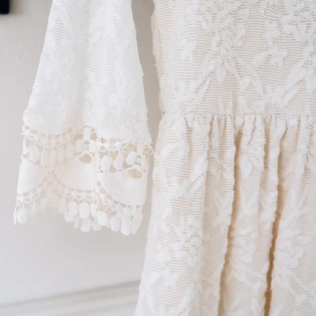 HAHA MAMA Clothing Ivory Lace Mommy & Me Dress - Mini - Baby & Children's Dresses