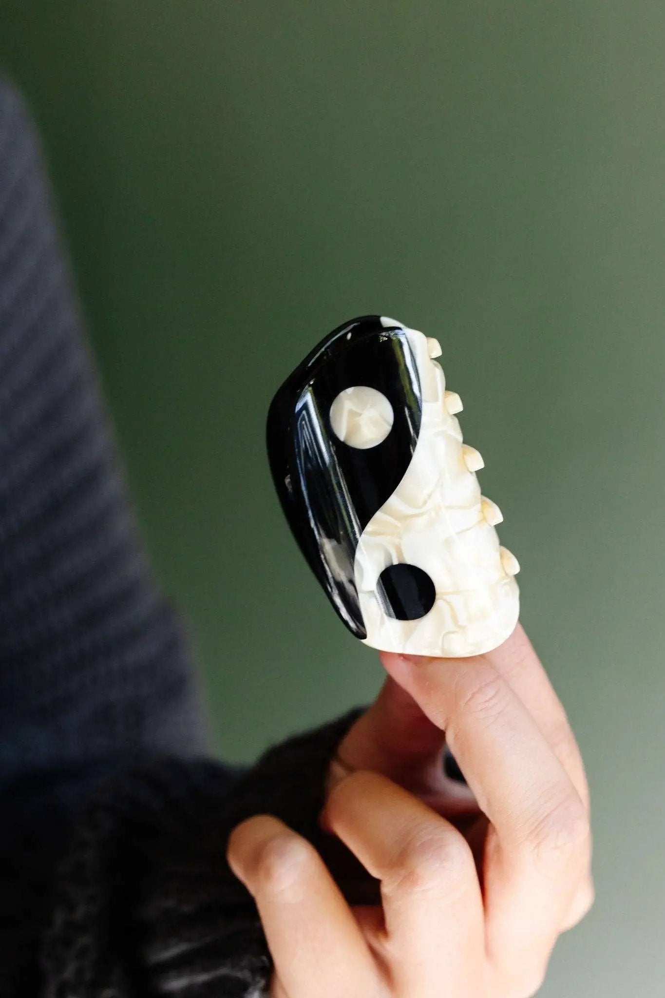 Shop ANDi Yin Yang Claw Clip - Hair Pins, Claws & Clips