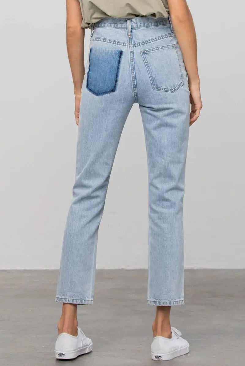 Insane Gene USA The Everyday Edge High-Waist Tapered Jeans - Jeans