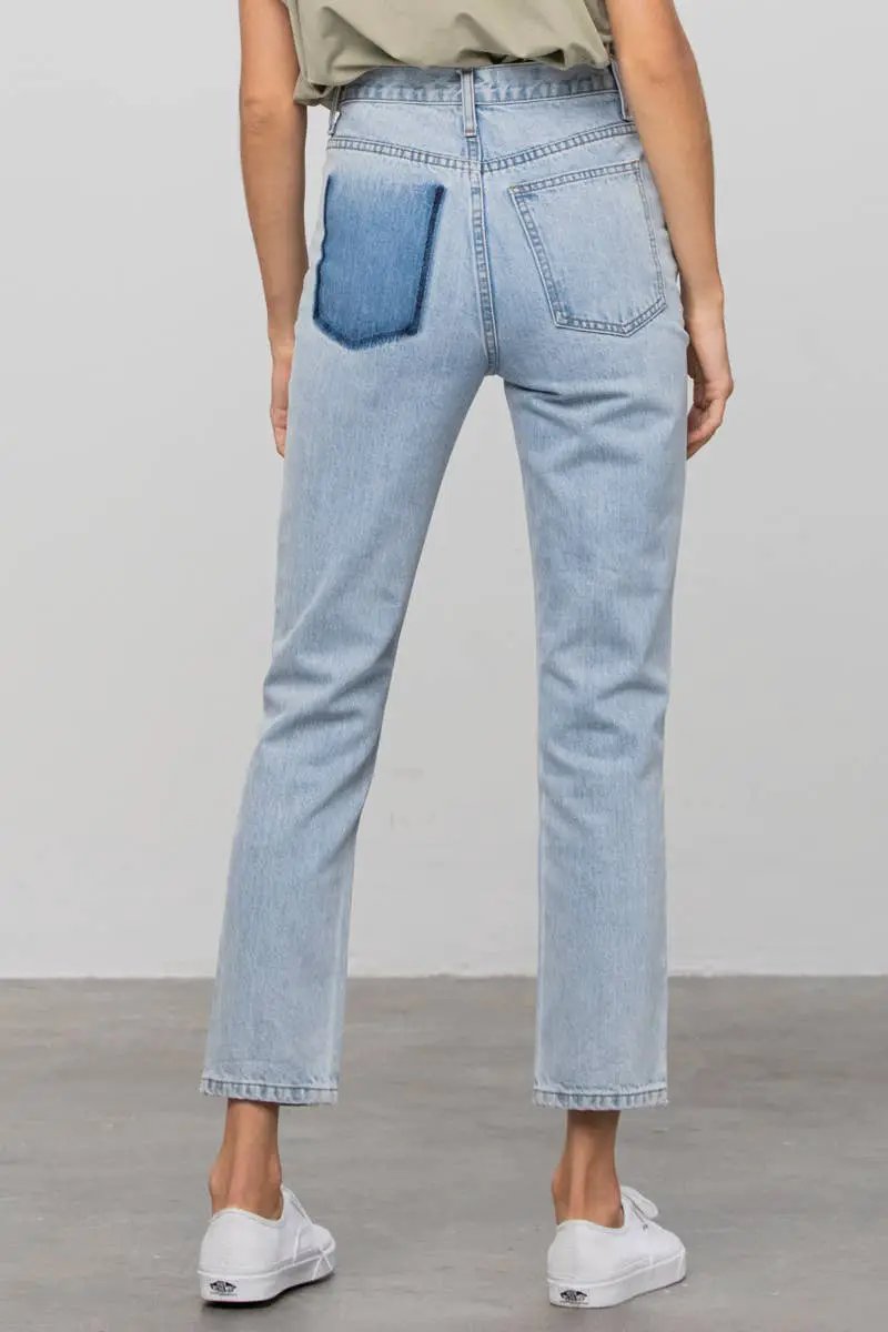Insane Gene USA The Everyday Edge High-Waist Tapered Jeans - Jeans