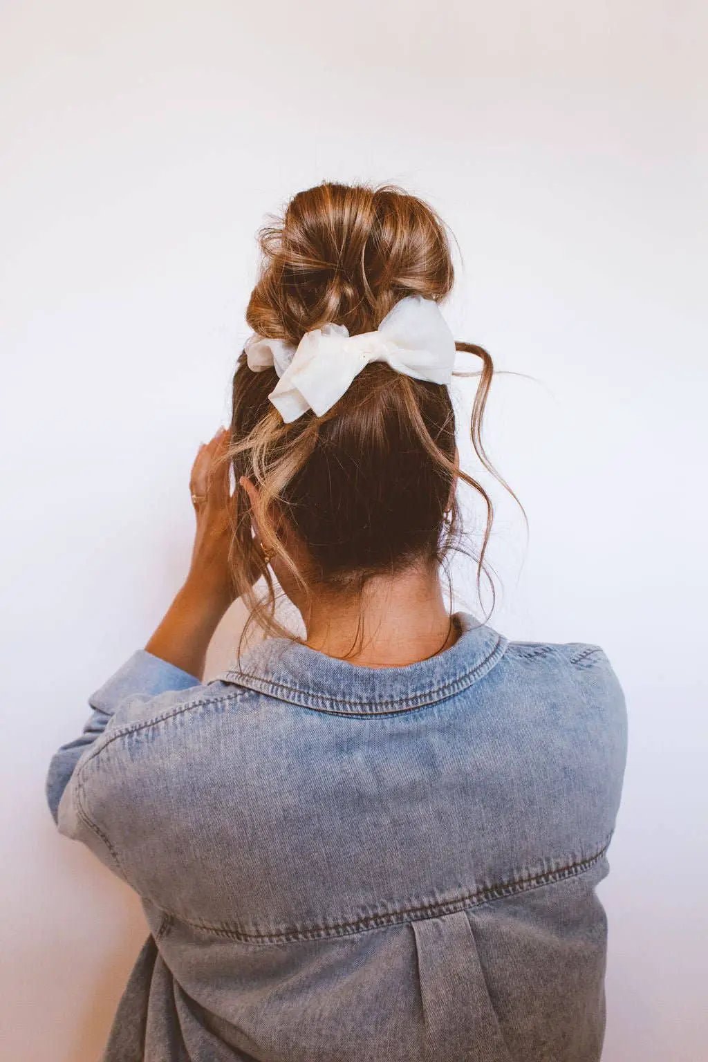 Shop ANDi Perfect Chiffon Bow Scrunchie - Ponytail Holders
