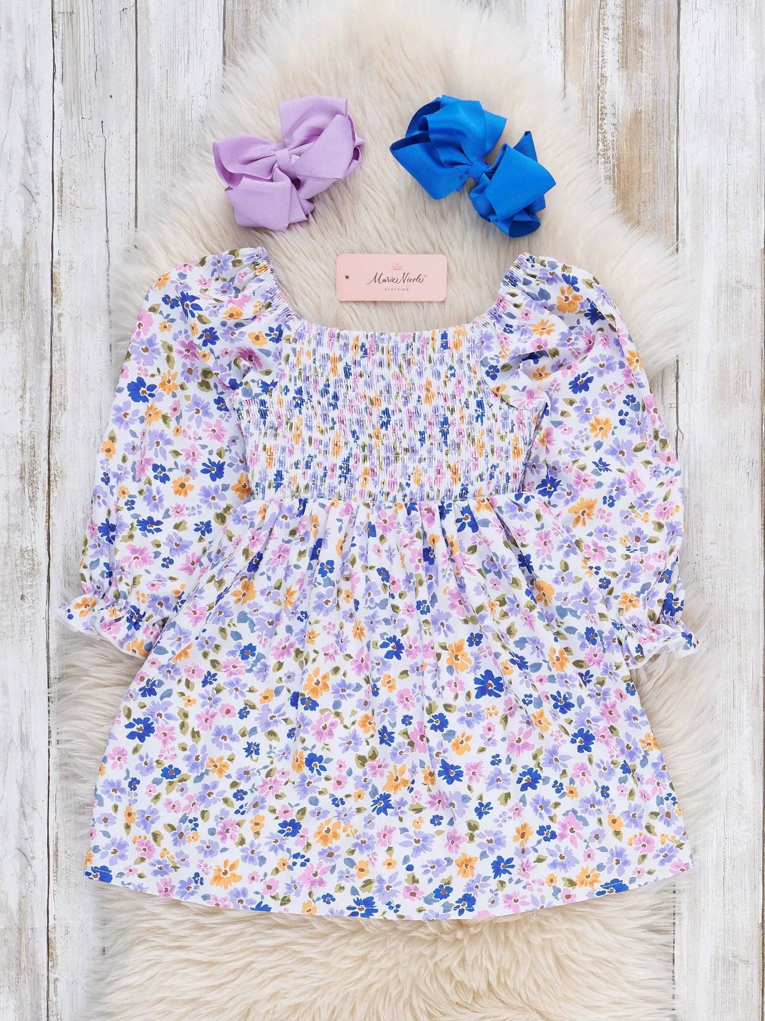 Marie Nicole Clothing Marie Nicole Clothing - Garden Serenade Dress - MINI - Dresses